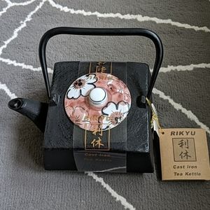 Rikyu cast iron tea kettle OPEN TO OFFERS